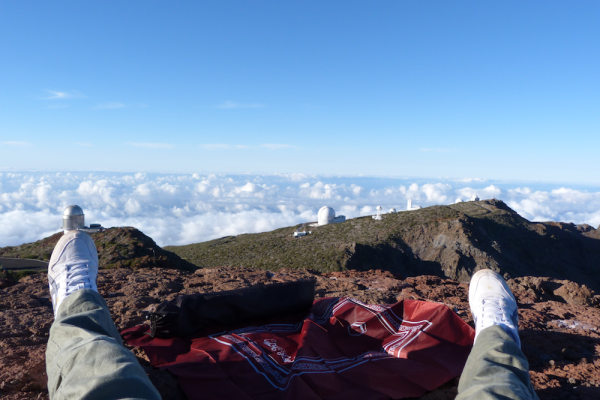 Prière sur un volcan, La Palma