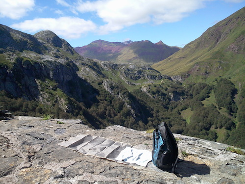 Prière à la montagne, Pyrénées-Atlantique, France