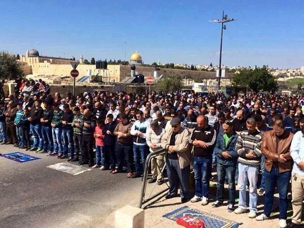 Salat al-Jumu’a, Masjid al-Aqsa, Palestine