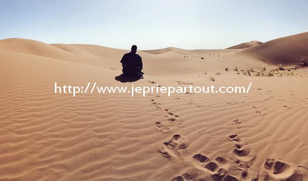 Dans le désert du Sahara