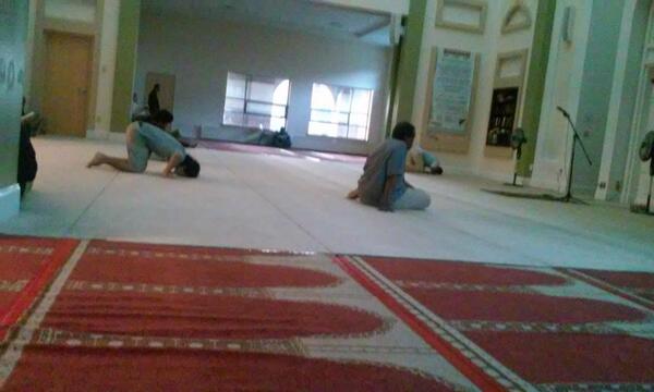 Quelque part dans une mosquée